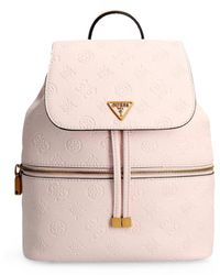Pink Guess Backpacks for Women | Lyst