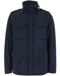 Aspesi - Jacket Tech Fabric Polyester Coat - Lyst