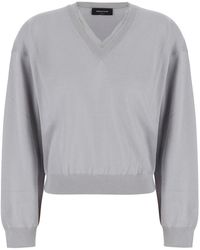 Fabiana Filippi - Sweater With Round Neck And Long Sleeves - Lyst