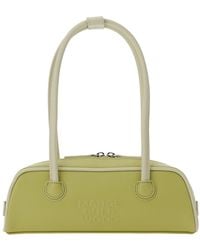 Marge Sherwood - 'Soft Baguette' Mini Shoulder Bag With Logo Letter - Lyst