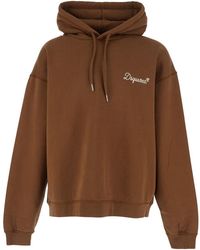 DSquared² - Hoodie With Drawstring Hood And Logo Lettering On The - Lyst