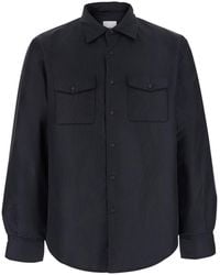 Aspesi - Jacket With High Collar And Front Zip Closure - Lyst