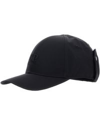 C.P. Company - Cappello Da Baseball Con Ricamo Logo Lettering Sul Fronte - Lyst