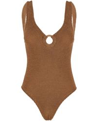 Hunza G - Light One-Piece Swimsuit With Ring - Lyst