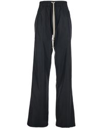 Rick Owens - Pants With Elastic Waist And - Lyst