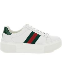 Gucci Pineapple Ladybug Ace Sneakers in White Lyst UK