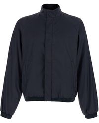 Gucci - Tech Fabric Web Stripe Jacket Polyamide Coat - Lyst