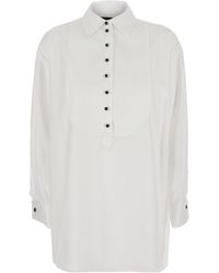 Emporio Armani - Regular Solid Shirt - Lyst
