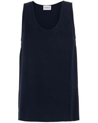 P.A.R.O.S.H. - P.A.R.O..H. Short Sleeve Blouse Light Polyester - Lyst