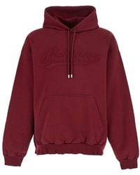 Balenciaga - Hoodie With Drawstring Hood And Logo Lettering On The F - Lyst