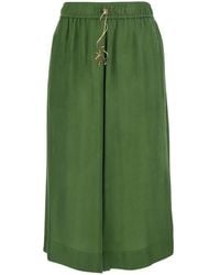 ..,merci - Wide-Leg Bermuda With Elasticated Waist - Lyst