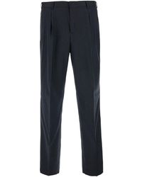 PT Torino - Pants With Belt Loops And Front Pleats - Lyst