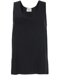 P.A.R.O.S.H. - Sleeveless Polyester Top With Classic Round Neckline - Lyst
