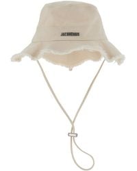 Jacquemus - Fisherman Hat With Logo Detail - Lyst