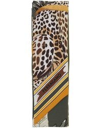 Ferragamo - Scarf Twilly Printed Silk - Lyst