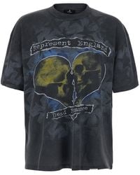 Represent - Crew Neck T-Shirt Romance Cotton T-Shirts - Lyst