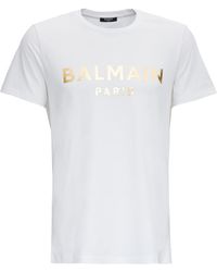 Stræde Tal til affjedring Balmain T-shirts for Men - Up to 60% off at Lyst.com