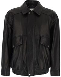 DUNST - Jacket With Classic Collar And Two Front Pockets - Lyst