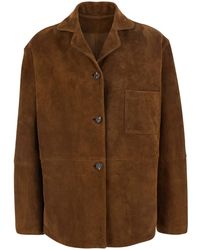 Le Plain - Jacket With Notched Collar And Patch Pocket On The Front - Lyst