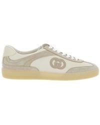 Gucci - Sneaker 'G74' Low Top Con Patch Logo Sul Lato E Logo Lettering S - Lyst