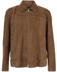 Arma - Jacket With Classic Collar - Lyst