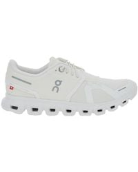 On Shoes - 'Cloud 6' Low Top Sneakers With Mesh Details And Logo The - Lyst