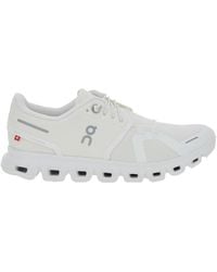 On Shoes - 'Cloud 6' Low Top Sneakers With Mesh Details And Logo The - Lyst