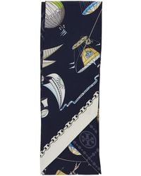 Tory Burch - Tory Burch Hot Air Balloon Print Scarf - Lyst