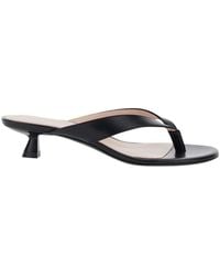 Stuart Weitzman - Sandals Rio Sleek Leather - Lyst