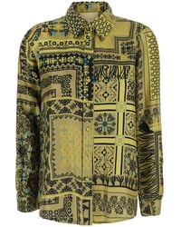 Momoní - Shirt With Classic Collar And Long Sleeves - Lyst