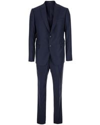 Emporio Armani - Suit With Jacket And Trousers - Lyst