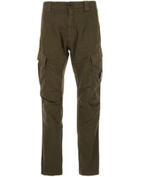 C.P. Company - Cargo Pants With Lens Motif On The Leg - Lyst