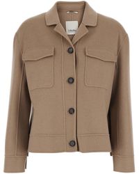 Max Mara - 'S Maxmara 'Simona' Jacket With Patch Pockets On The Chest - Lyst
