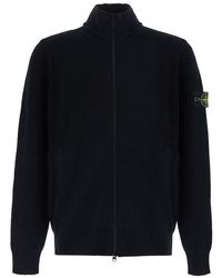 Stone Island - Boucley Sweater With Crew Neck And Long Sleeves - Lyst