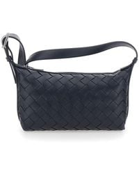 Bottega Veneta - Crossbody Bag With Adjustable Strap And Intreccio - Lyst