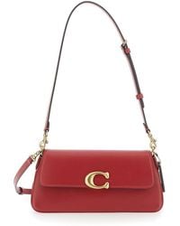 COACH - Suede Jet Shoulder Bag With Shoulder Strap And Zip Closure - Lyst