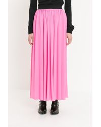 MSGM Gonna plissé - Rosa