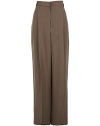 Brunello Cucinelli - Pants With Pleated Details - Lyst