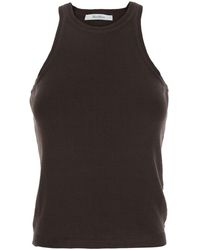 Max Mara - Solid Round Neck Top - Lyst