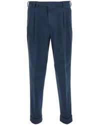 PT Torino - Pants With Side Pockets And Finished Hems For - Lyst