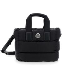 Moncler - 'Karadoc' Mini Handbag With Adjustable And Removable Sho - Lyst