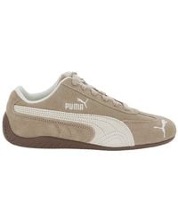 PUMA - 'Speedcat Elevated' Sneakers With Logo Print On The Side And Logo Lettering On The Side - Lyst