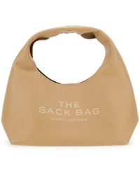 Marc Jacobs - Borsa A Spalla 'The Sack' Con Logo Impresso - Lyst