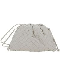 Bottega Veneta - 'Mini Pouch' Crossbody Bag With Intreccio Motif I - Lyst