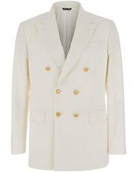 Reveres 1949 - Double-Breasted Jacket With Peak Revers - Lyst