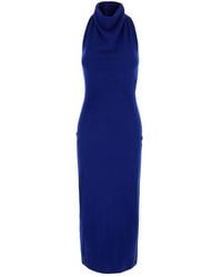 Givenchy - Draped Wool Dress - Lyst