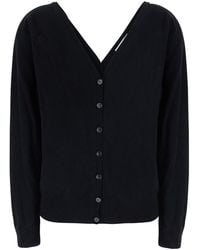 Lisa Yang - Jiani Cardigan With V-Neck And Long Sleeves - Lyst