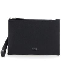 Tom Ford - Zip Metal Leather - Lyst