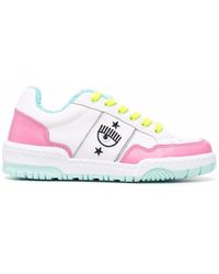 CHIARA FERRAGNI Sneakers CF-1 Azzurre/Rosa | Olimpionico