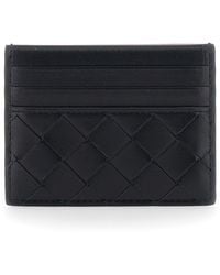 Bottega Veneta - Card Holder With Intrecciato Motif - Lyst